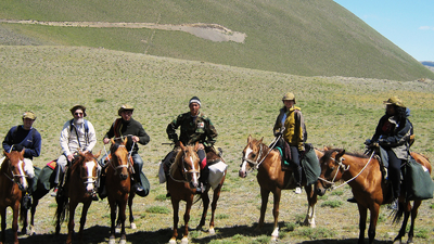 Randonnée à cheval avec Baibol travel