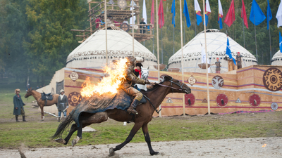 Всадник каскадер 