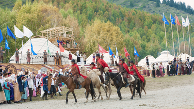 Les participants des Nomades du monde Jeux