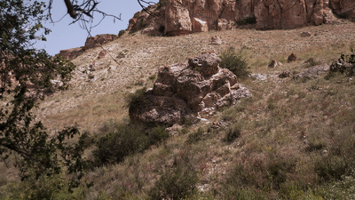 Rocky mountains of Tien-Shan