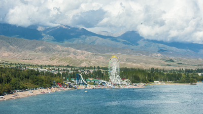 Issyk-Kol lake. Cholpon-Ata