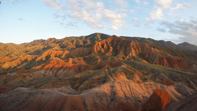 Canyon in Kyrgyzstan