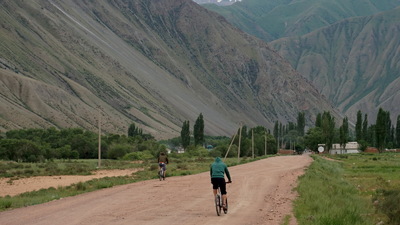 На велосипедах в горы