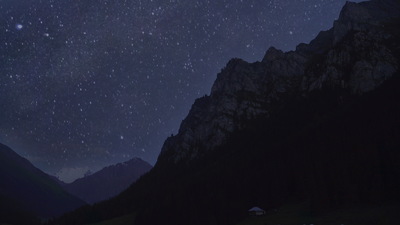 Ночное небо Кыргызстана